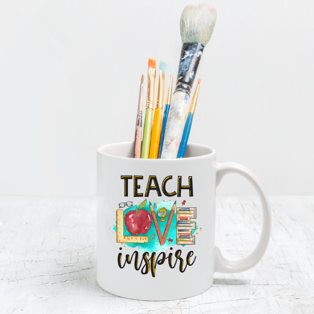 Teach.Love.Inspire Mug